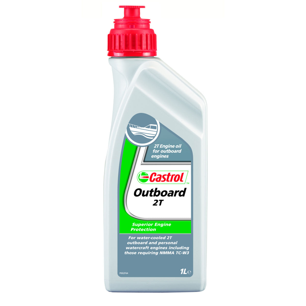 Aceite para motor fueraborda de 2 tiempos Castrol 1 Lt