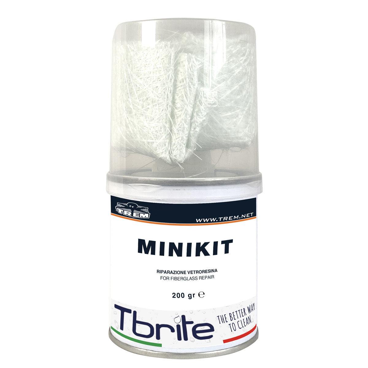 Minikit de reparación de fibra de vidrio T-Brite
