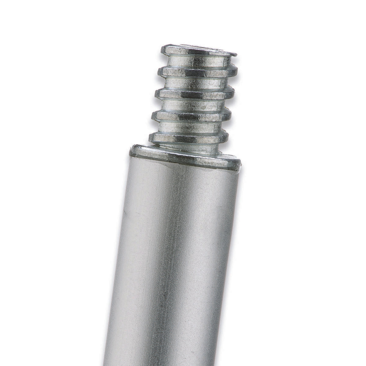T-Brite Teleskop-Druckknopfbürste mit Aluminiumkopf, 140/250 cm