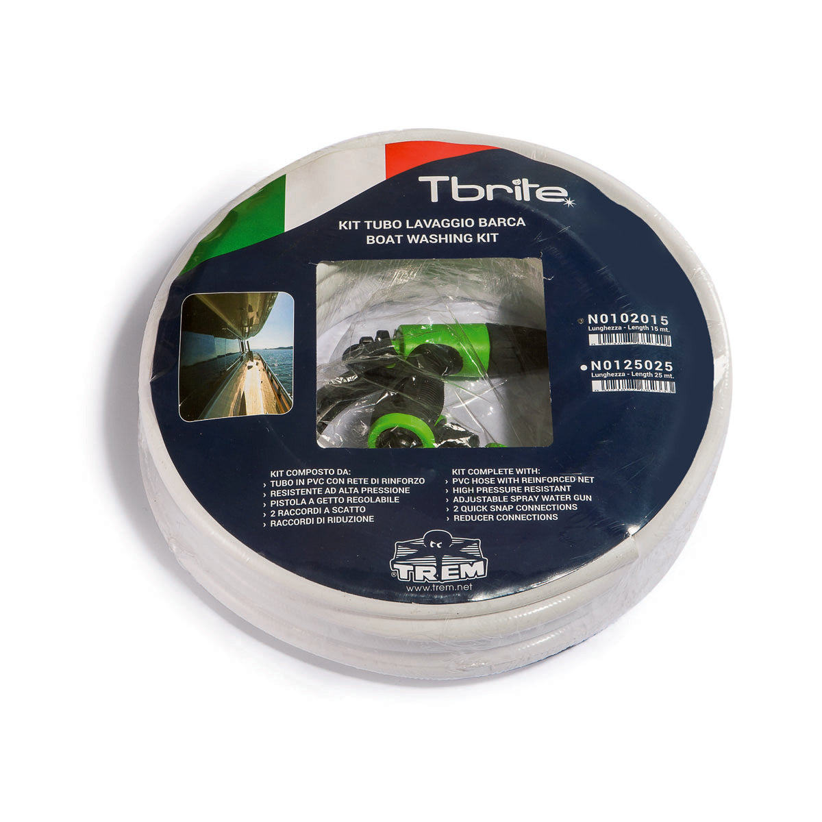 T-Brite Kit tubo lavaggio barca