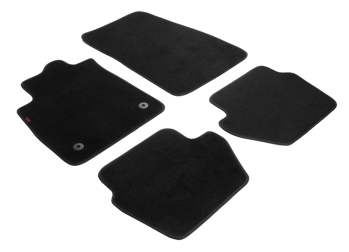 Set tappettini moquette Nero Ford Fiesta 3p (06/17>) Ford Fiesta 5p (06/17>) 23266