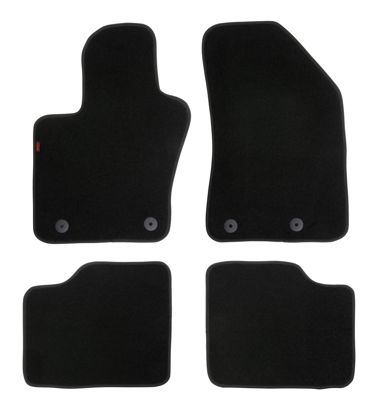 Lampa Set tappeti su misura in moquette - Nero - Jeep Compass (07/17>) 23277