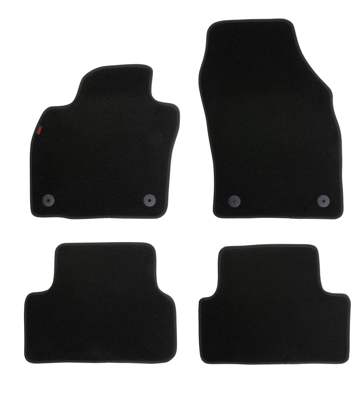 Lampa Set tappeti su misura in moquette - Nero - Volkswagen T-Cross (04/19>) 23283