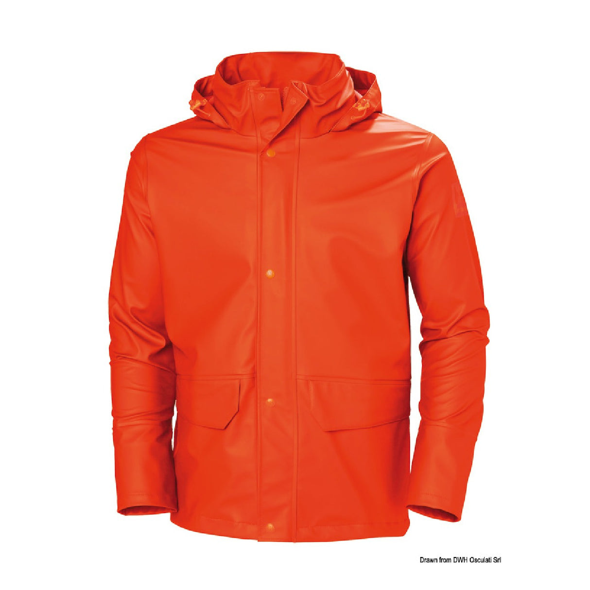 Chaqueta impermeable Helly Hansen Gale naranja