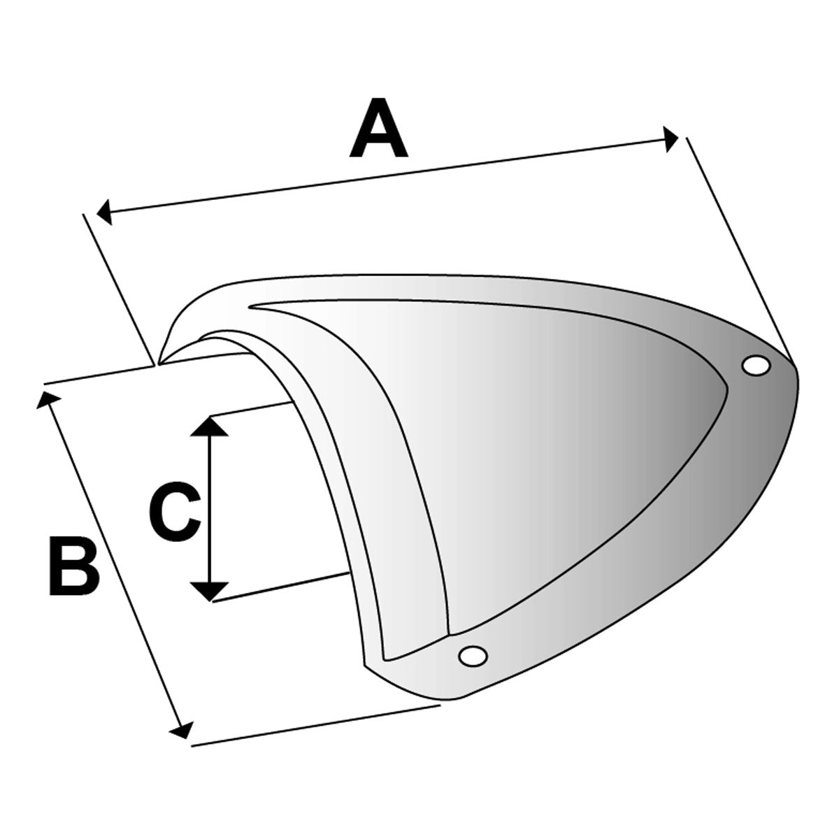 Trem Plastic Exhaust Covers - 10 pcs
