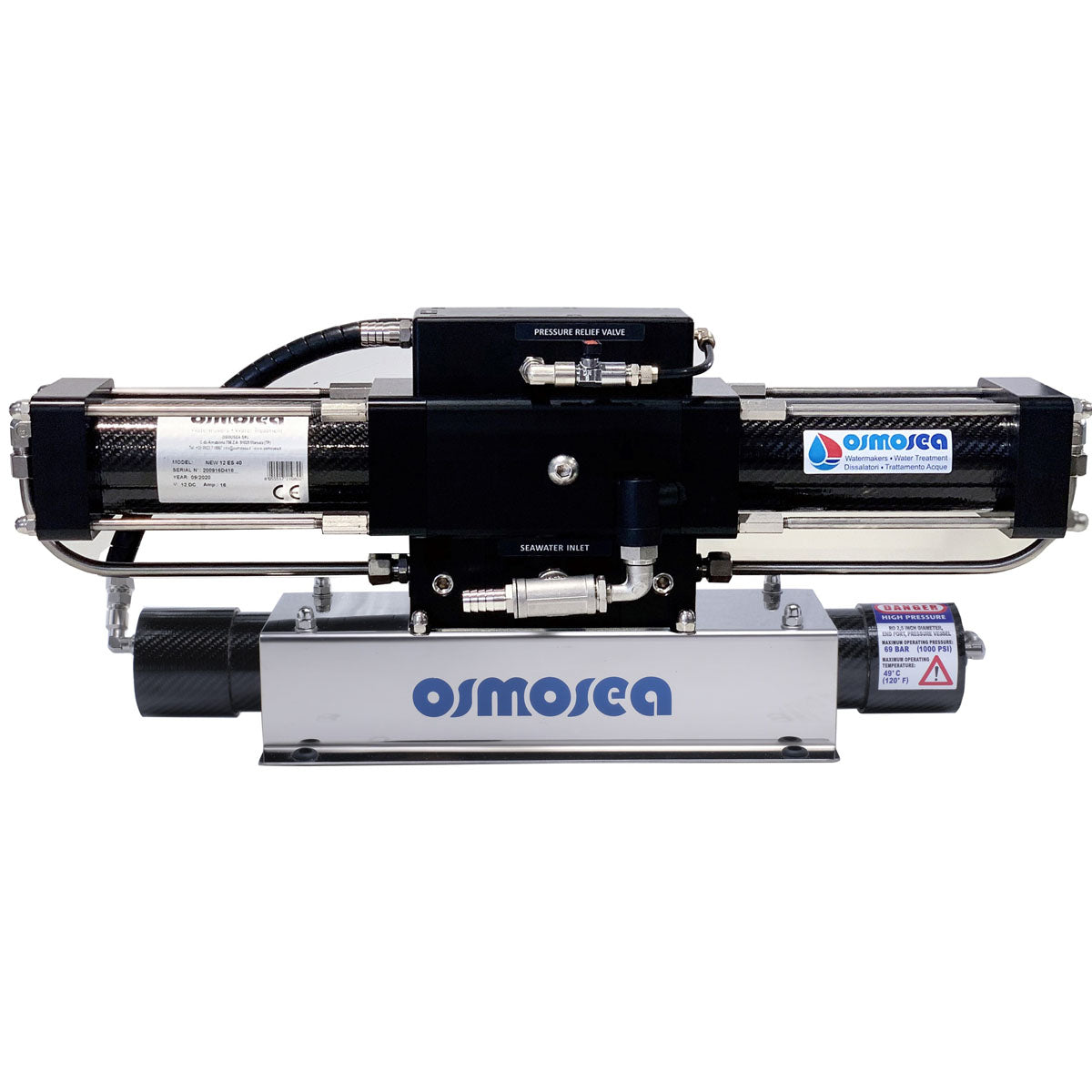 Osmosea Watermakers New 12 S50 24VDC