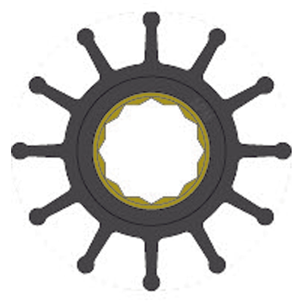 Albin Pumpenlaufrad 65,8 mm F75 F7506-01-020 jo. 09-821BT-1 mm65,8Dx25d1x80H