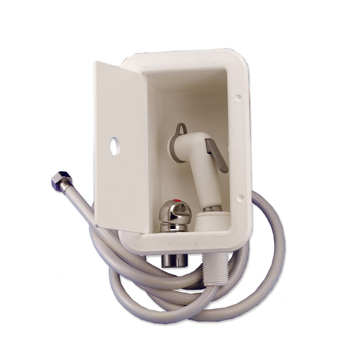 Aqua Shower Box with push-button shower and mixer mm (External) 230x150