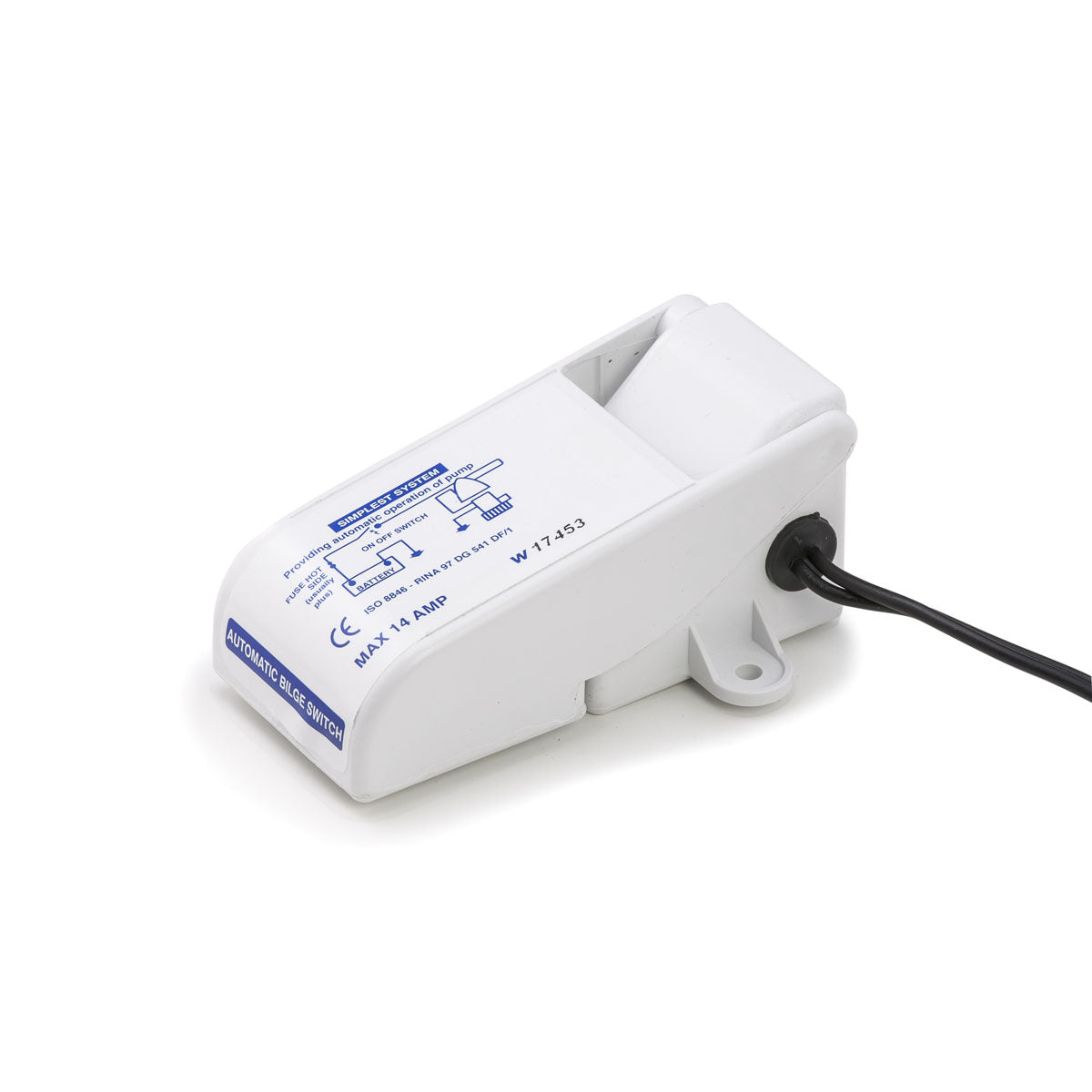 Trem-Schalter für elektrische Pumpen, Spannung 12 V, max. 15 A pro Pumpe