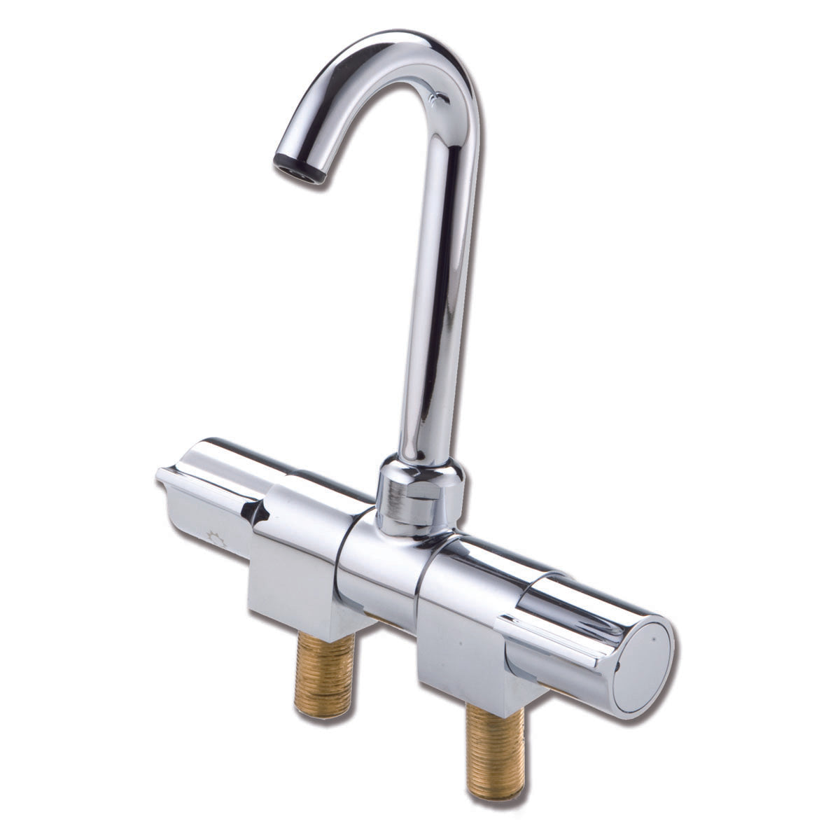 Aqua Cold/hot water tap with low spout