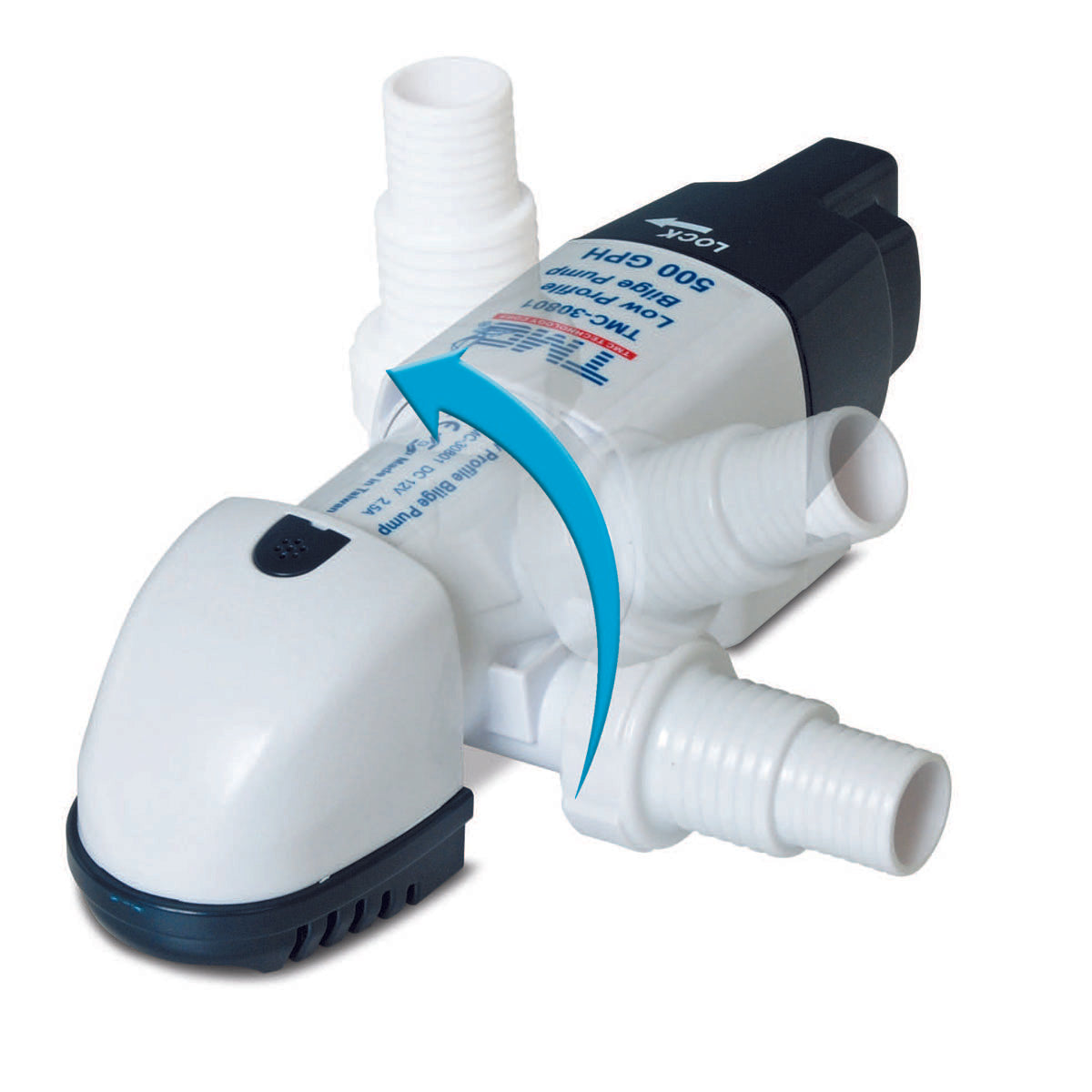 Tmc Automatic Bilge Pump Low Profile Volts 12