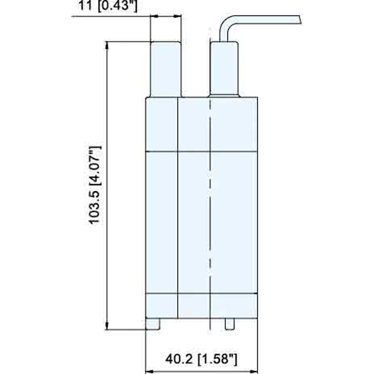 Tmc Immersion pump Volts 12Lt./H 380