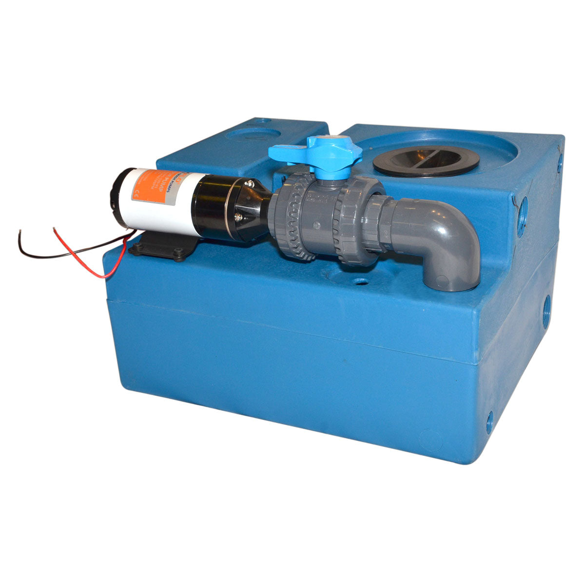 Trem waste water tank with built-in macerator 48 litres 47x39x26.5 cm