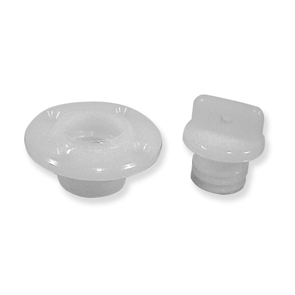 Round scupper with screw cap Hole diameter 16 mm