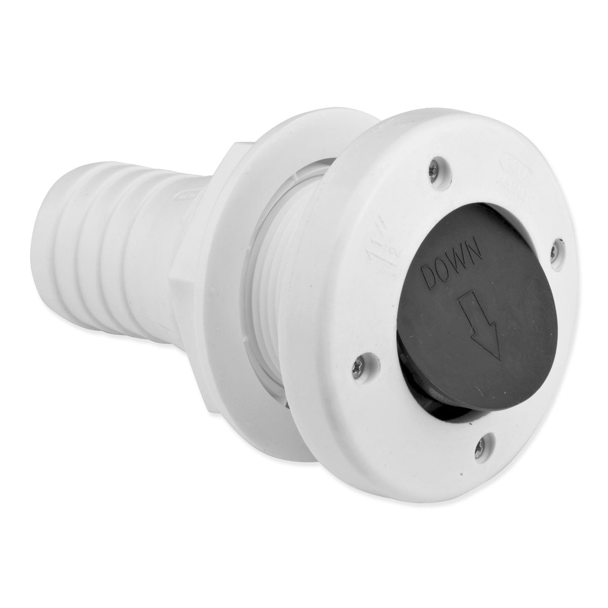 Trem Auspuff mit Liebe und Speigatten Gewinde Gewindedurchmesser 47 mm