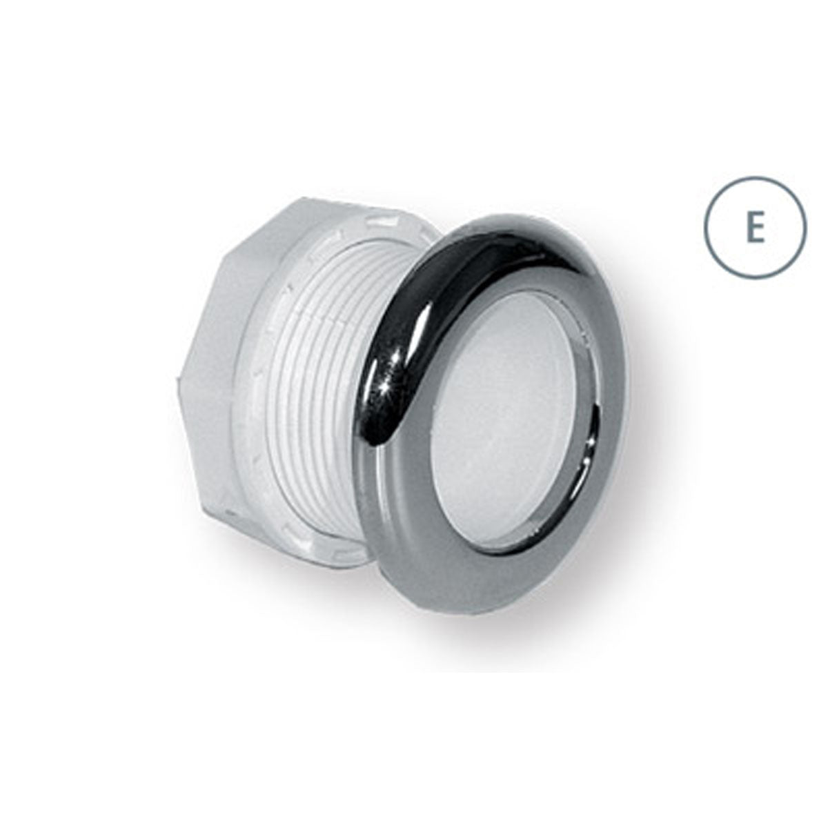 Trem Water drain bushing internal diameter 42 mm with Aisi 316 flange length 68 mm