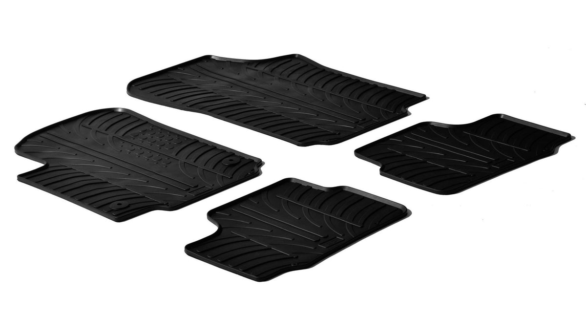 Tappetini gomma Seat Mii 3p 05/12>09/18 5p 05/12>07/20 Skoda Citigo 3p 05/12>19 24308