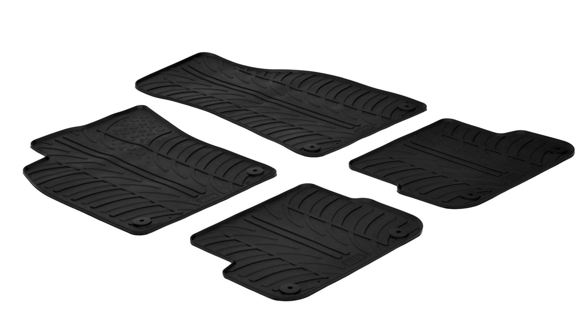 Tappetini gomma Audi A6 4p 09/04>03/11 A6 Allroad 06/06>02/12 Avant 03/05>08/11 24379
