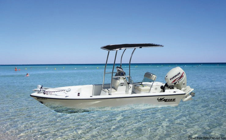 Oceansouth T-Top professionale in alluminio 1400x2000mm console larghe fino a 950 mm MA 080-5