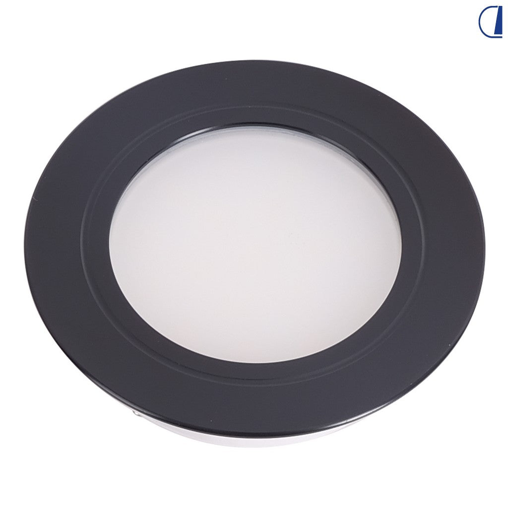 Faretto LED da incasso touch 1,5 W 4000 K 18 LED Ø 56 mm nero