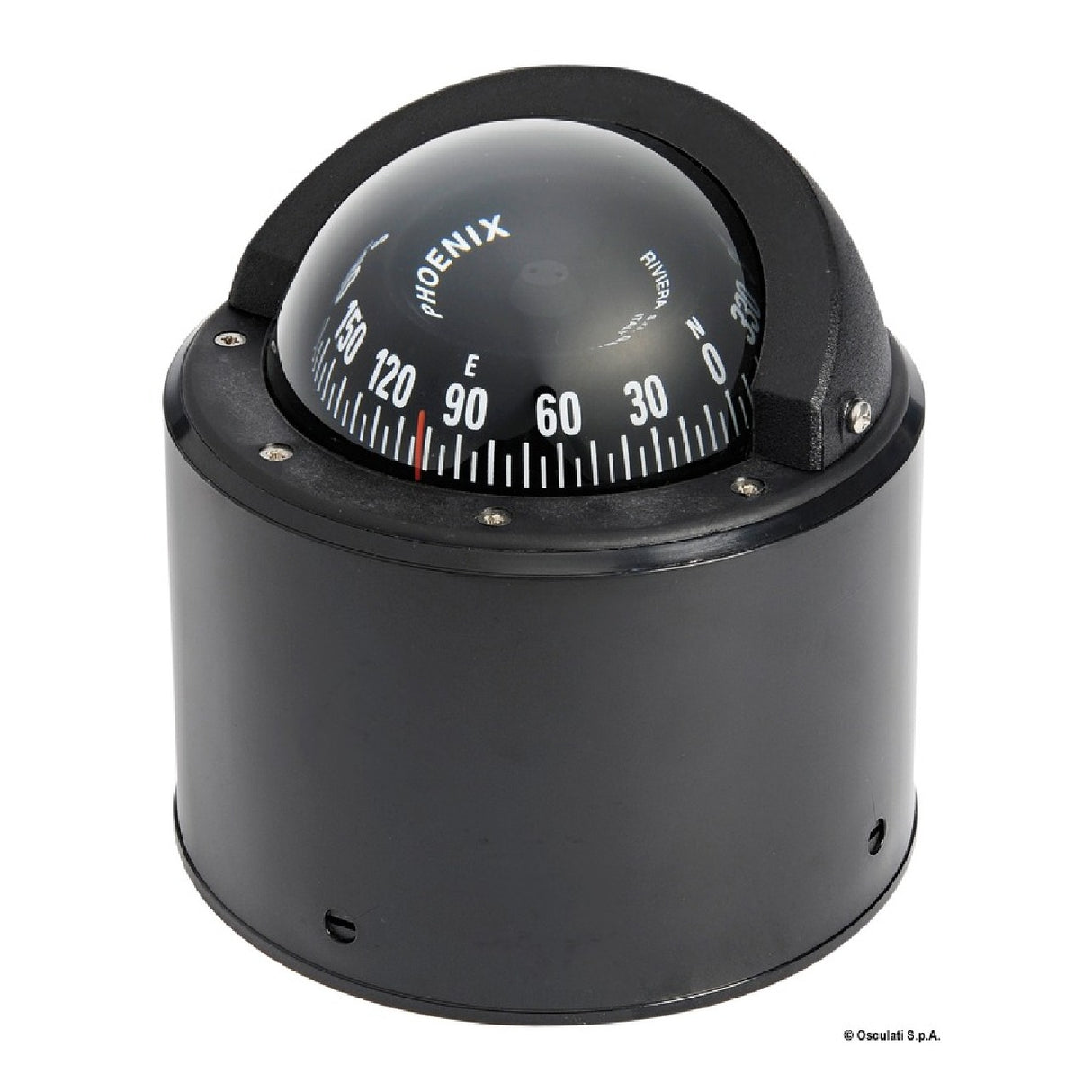 Riviera 3-Zoll Zenith Binnacle Kompass