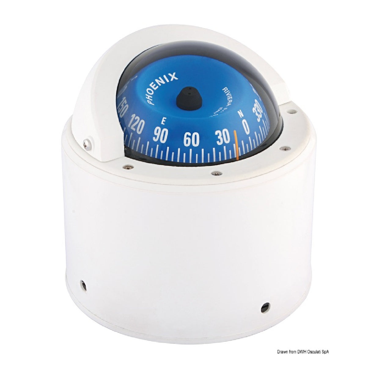 Riviera 3-Zoll Zenith Binnacle Kompass