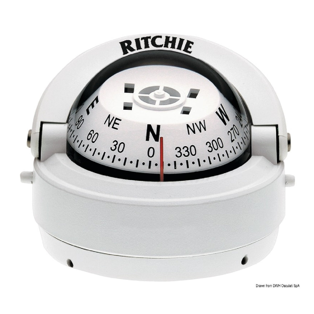 Brújulas de navegación Ritchie Explorer 2'' 3/4 (70 mm) con compensadores y luz