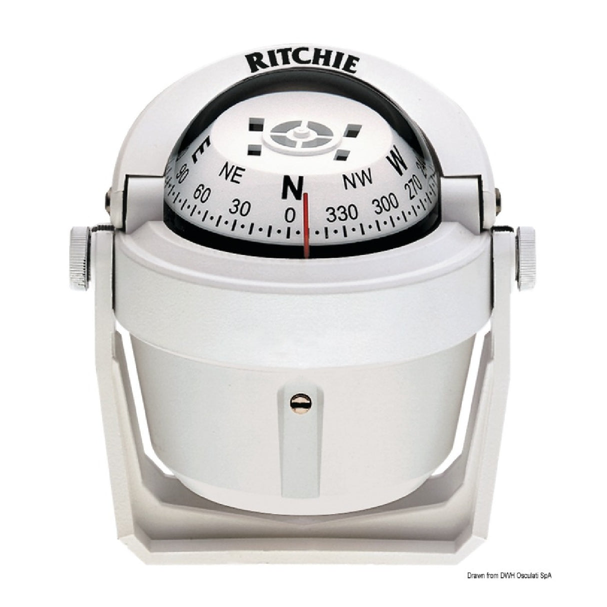 Brújulas de navegación Ritchie Explorer 2'' 3/4 (70 mm) con compensadores y luz
