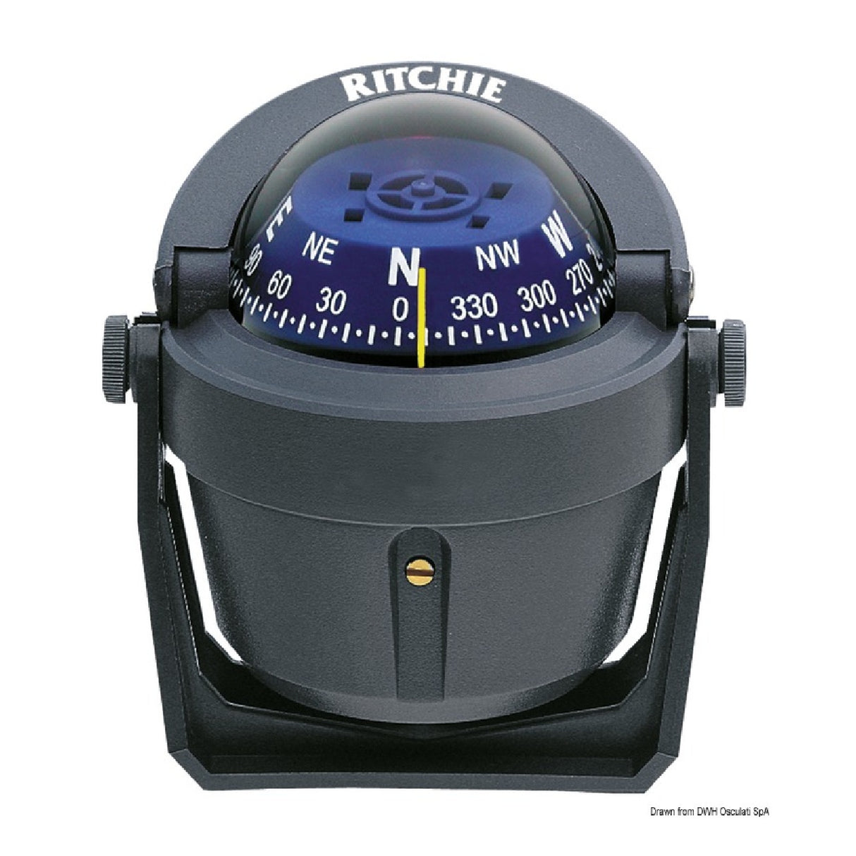 Brújulas de navegación Ritchie Explorer 2'' 3/4 (70 mm) con compensadores y luz