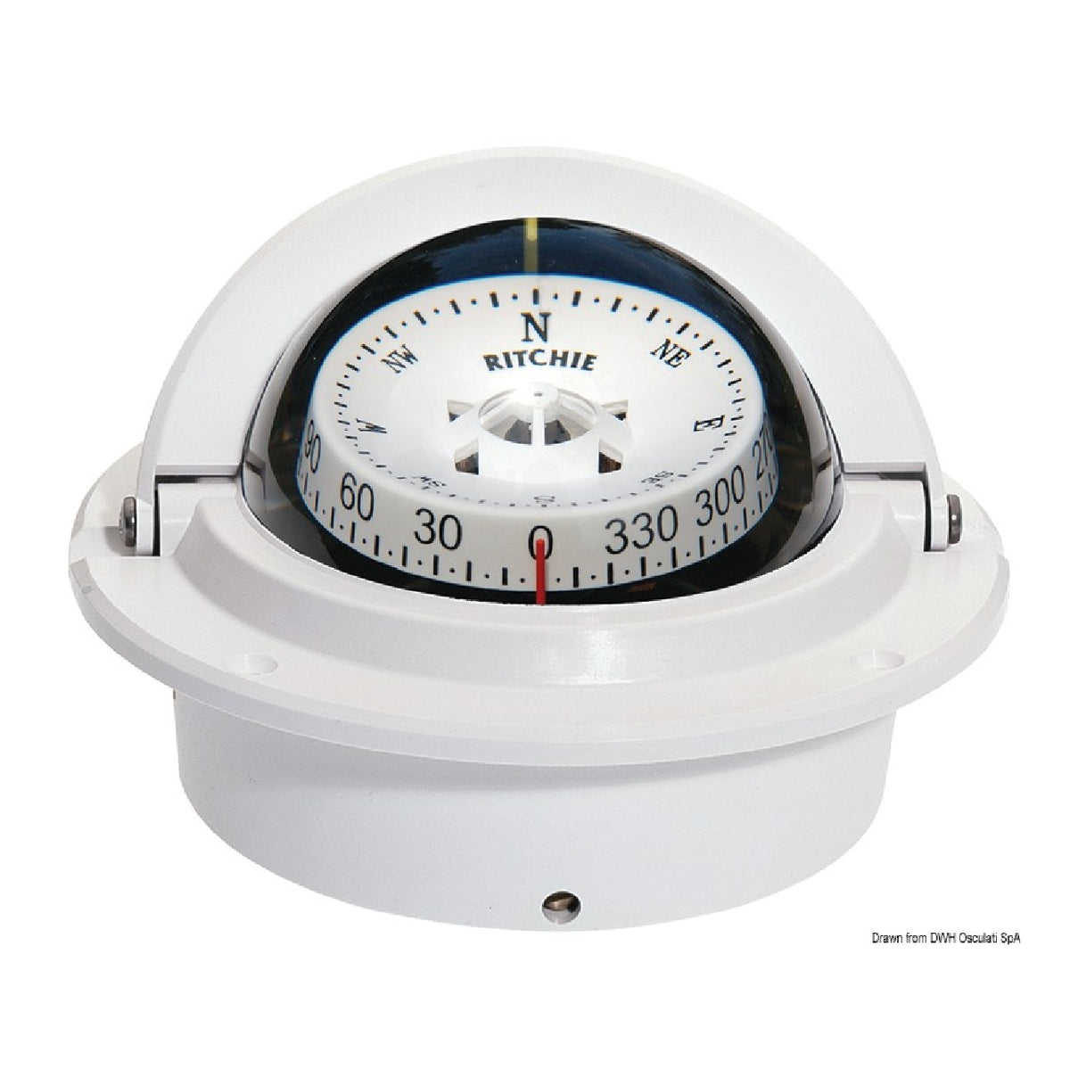 Ritchie Navigation Bussole RITCHIE Voyager 3'' (76 mm) con compensatori e luce
