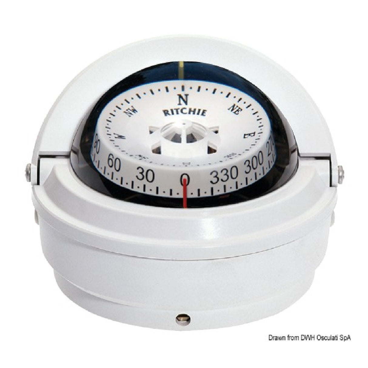 Ritchie Navigationskompasse Voyager 3'' (76 mm) mit Kompensatoren und Licht