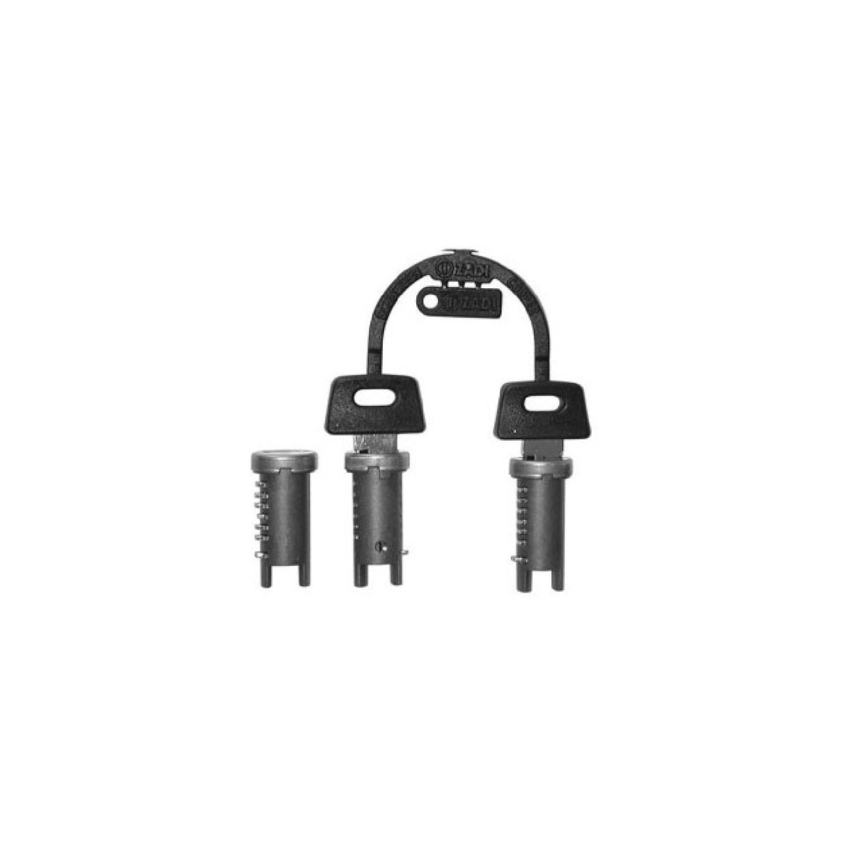 Kit de cerradura Zadi de 3 piezas para PIAGGIO Free base 50 CC 92/94