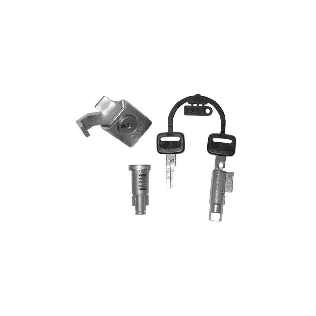 Kit de cerradura Zadi de 3 piezas para PIAGGIO Vespa PX con flechas (VNX1T) 125 CC 77/82