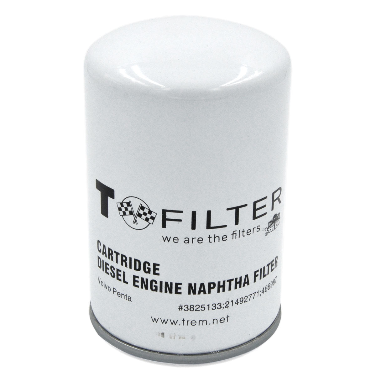 Filtro de combustible diésel T-Filter para motores diésel Volvo Penta, OEM 3825133, 21492771, 466987