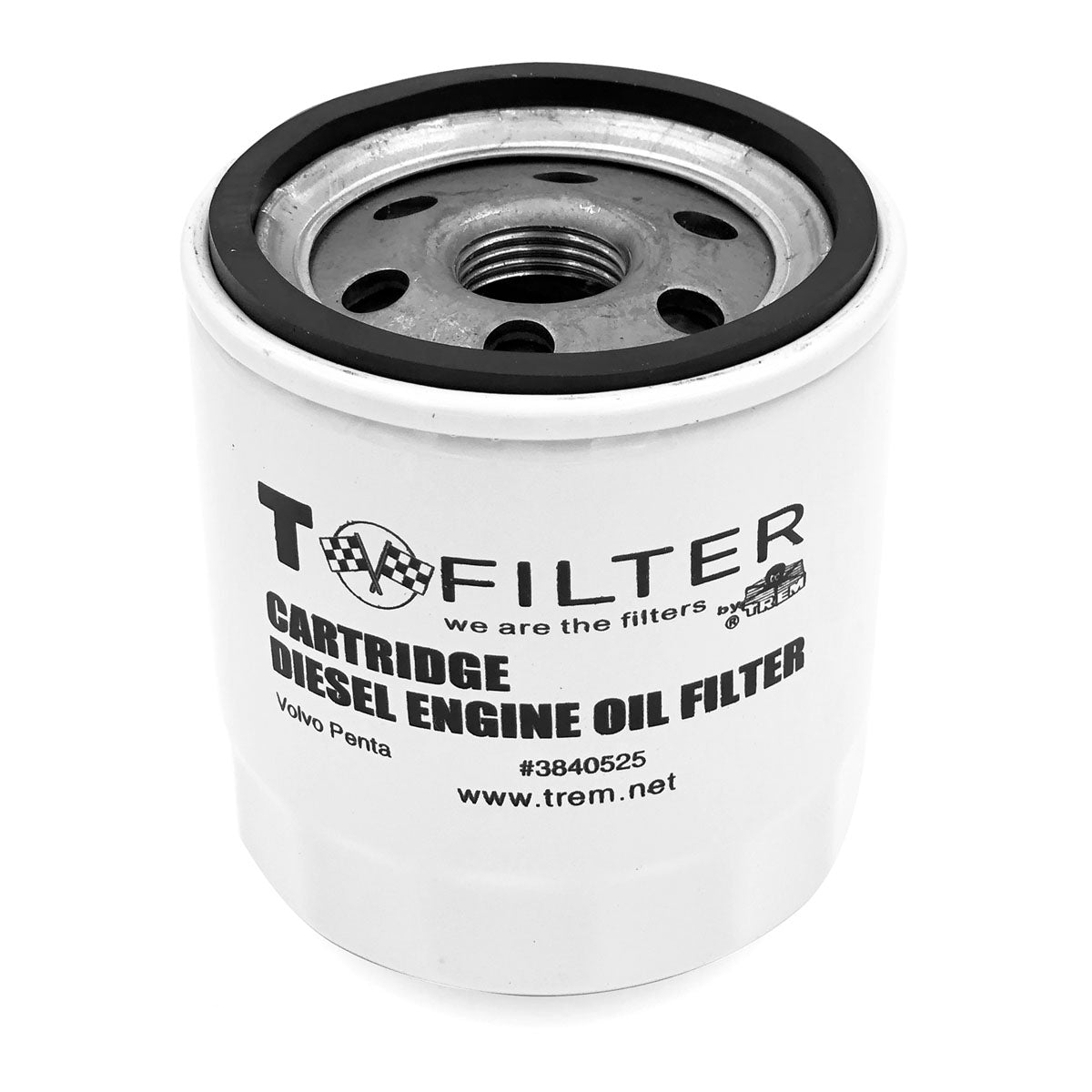 Filtro de aceite T-Filter para motores diésel Volvo Penta, OEM 3840525