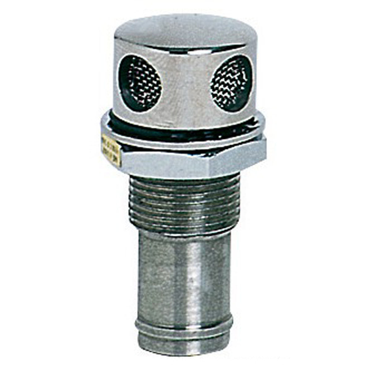 Trem Kraftstoffentlüftung aus hochglanzpoliertem Edelstahl