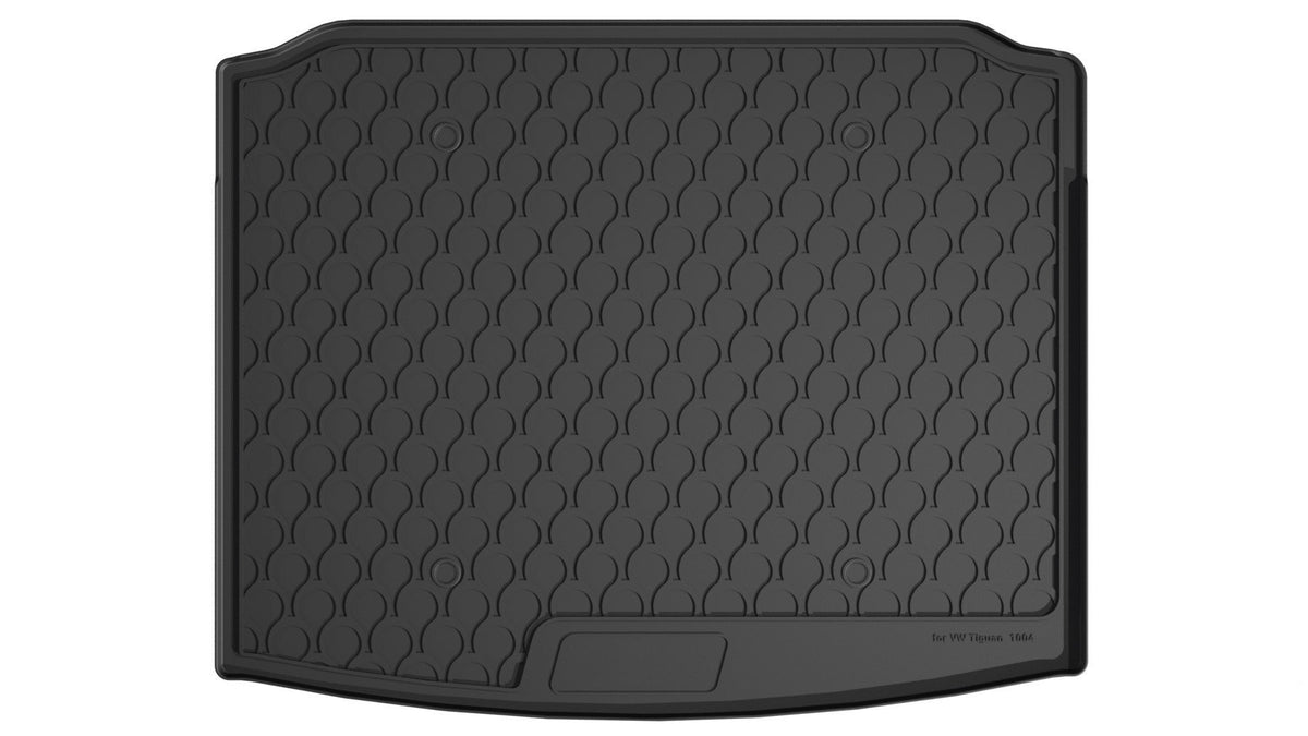 Vasca baule gomma Volkswagen Tiguan 05/16>08/20 baule basso, no ruota di scorta 25410