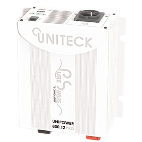 Uniteck Wechselrichter DC/AC 12V>230V rein sinus 800W UNIPOWER 800.12 PRO