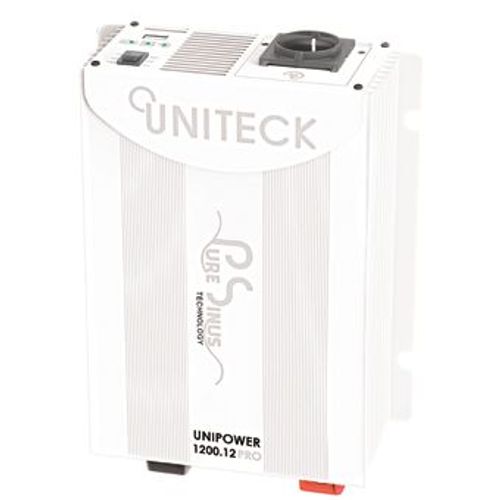 Uniteck Inverter DC/AC 12V>230V pur sinus 1200W UNIPOWER 1200.12 PRO
