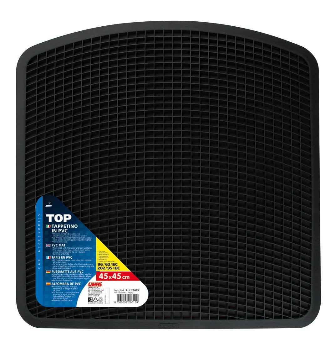Lampa Top Tappetino Auto in PVC Nero