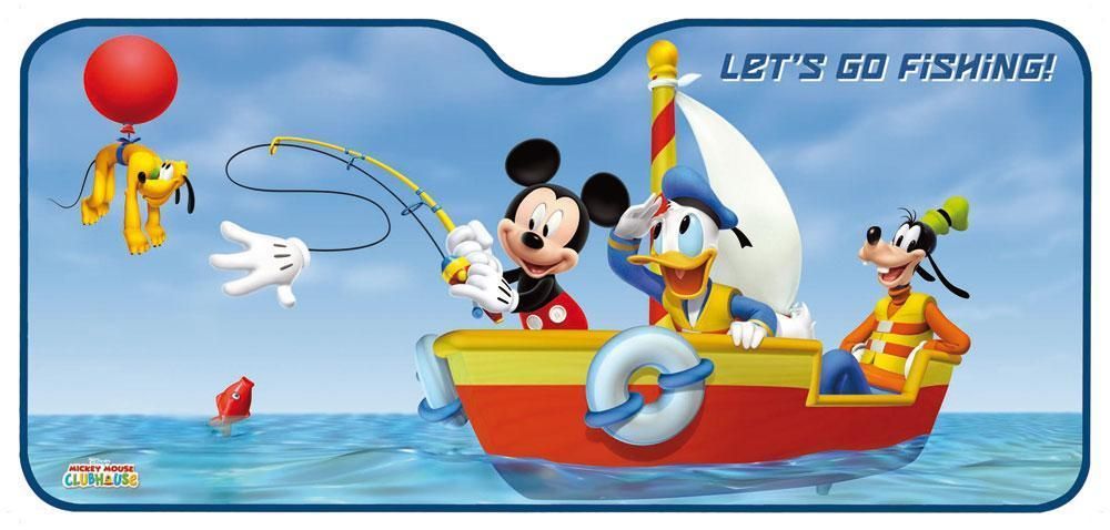 Parasol frontal Disney Donald Duck Mickey Clubhouse 130x60 cm