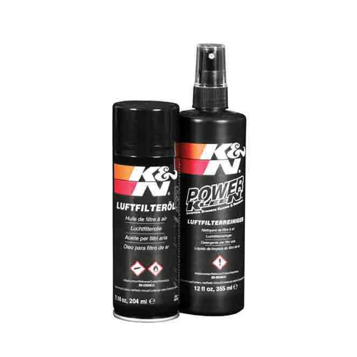 K&N 99-5003 Motorrad-Luftfilter-Reinigungsset Reiniger + Filteröl