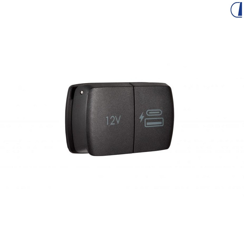 Di-Tec Presa multi-alimentazione USB-A + USB-C + uscita 12V IPX4