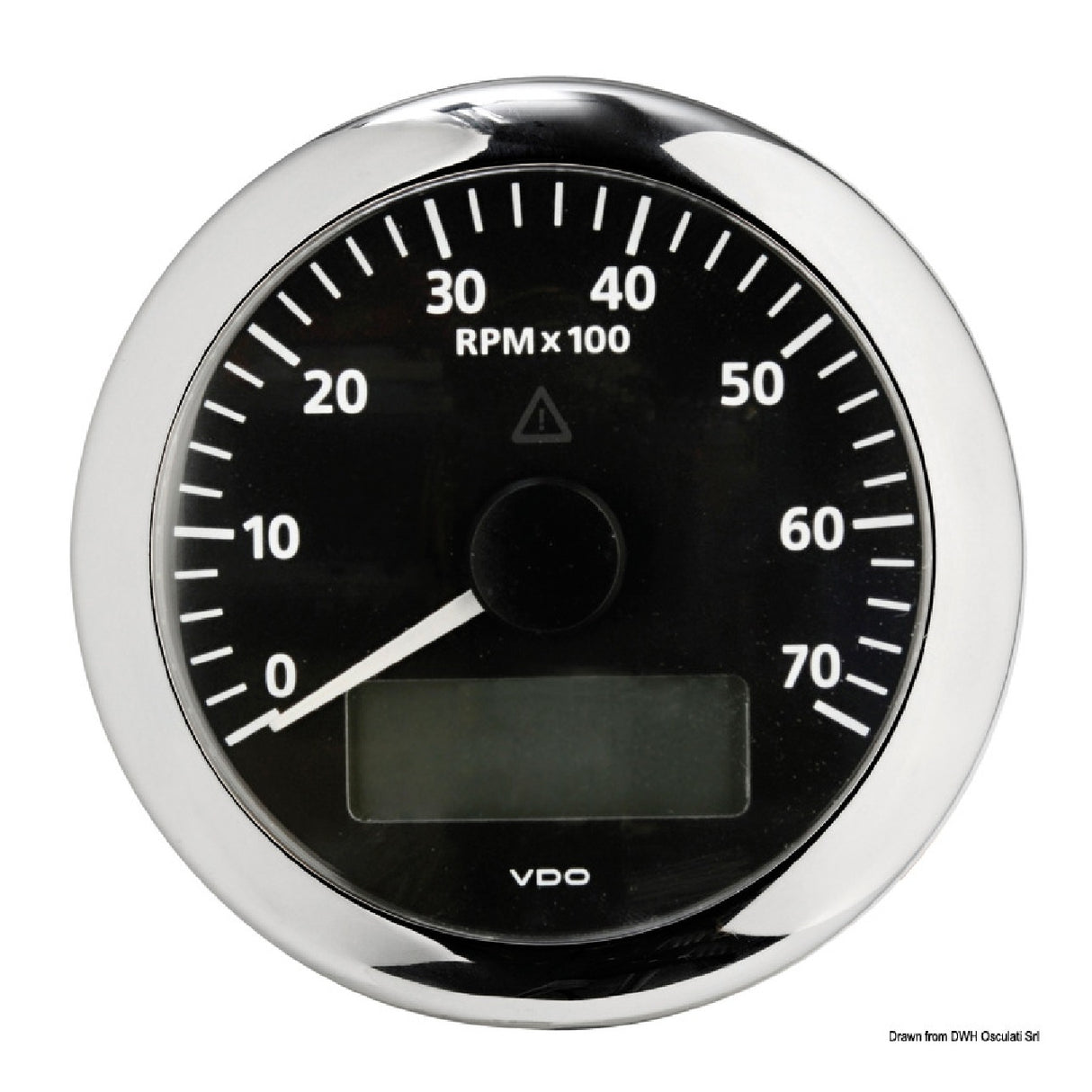 VDO Marine Contagiri ViewLine nero 3000-7000 RPM