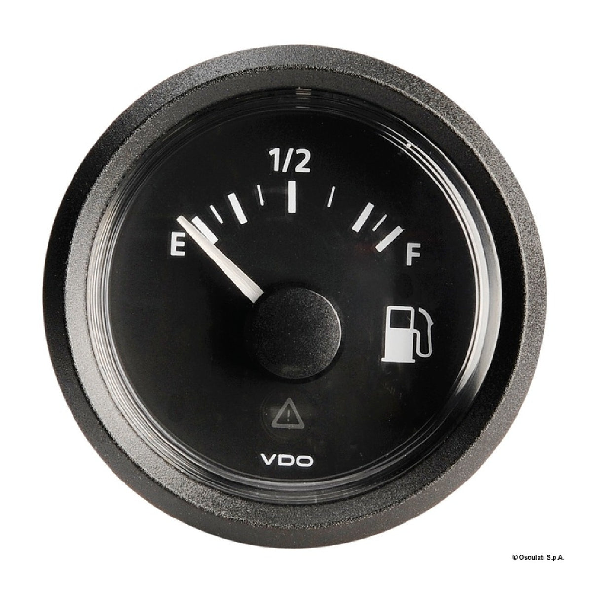 Indicador de nivel de combustible marino VDO 10/180 ohmios negro