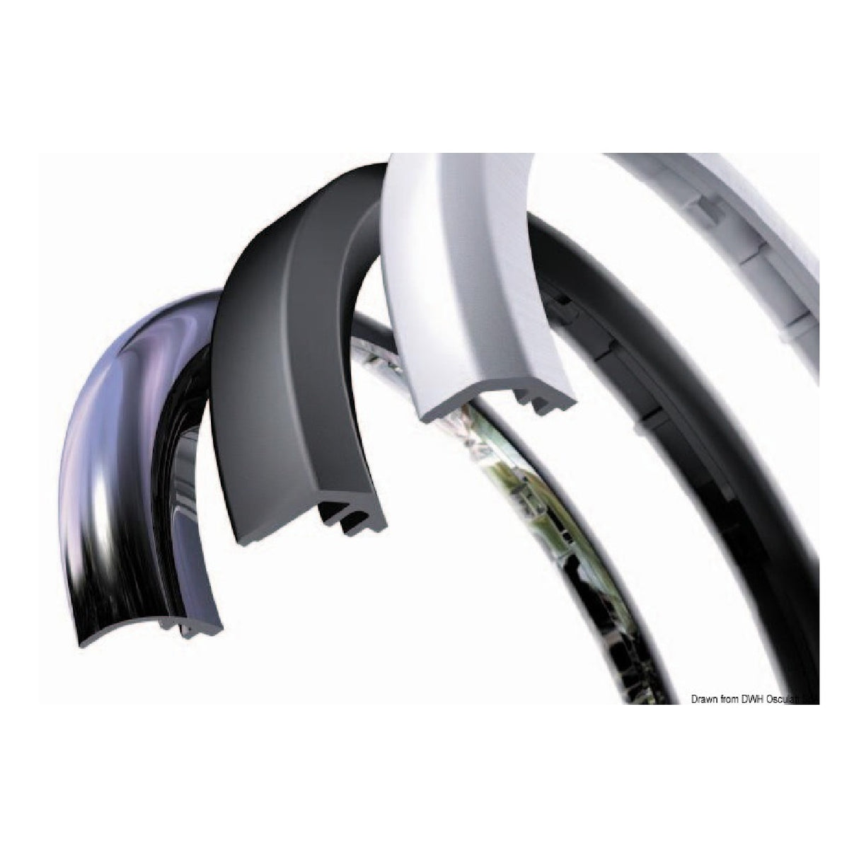 VDO Marine Ghiera di finitura per strumenti ViewLine 52-85 mm