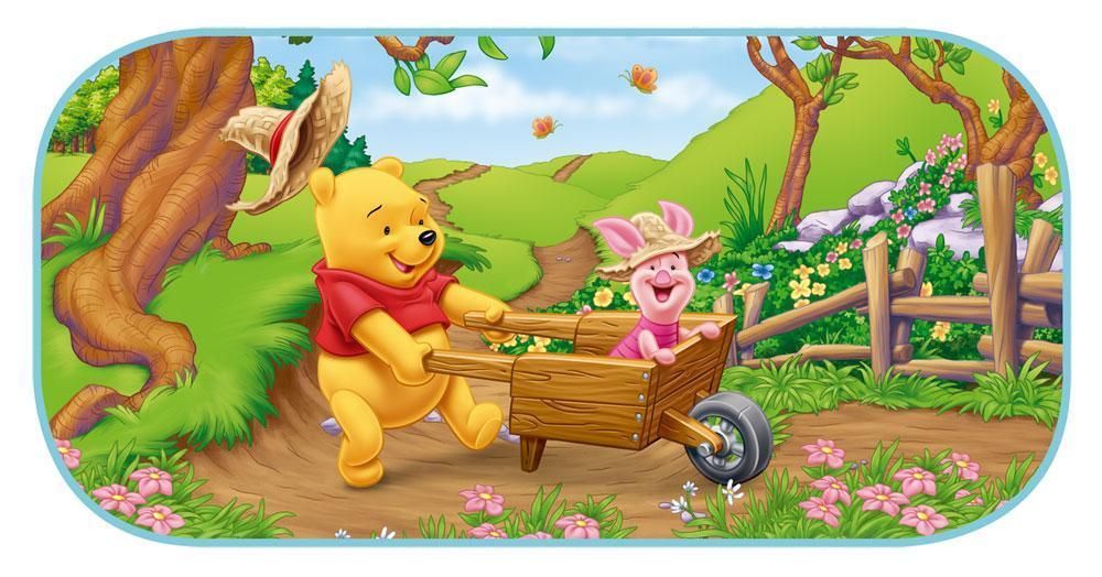 Parasol trasero de Winnie the Pooh de Disney, 80 x 40 cm