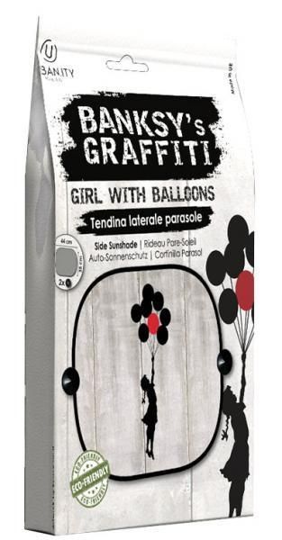 Banksy'S Graffity Tendina parasole laterale 44x38 cm