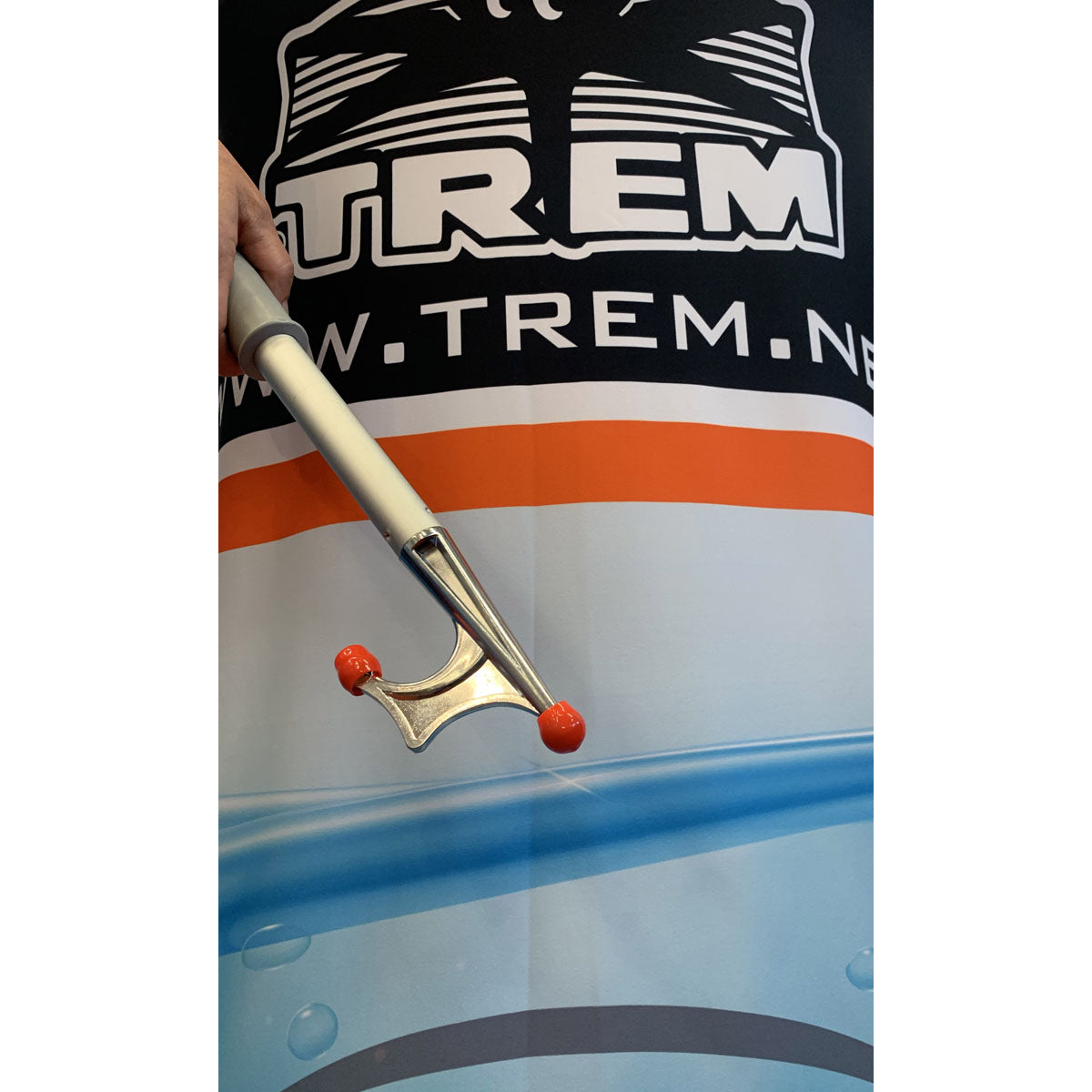 Bichero telescópico Trem con gancho de aluminio 112/195 cm