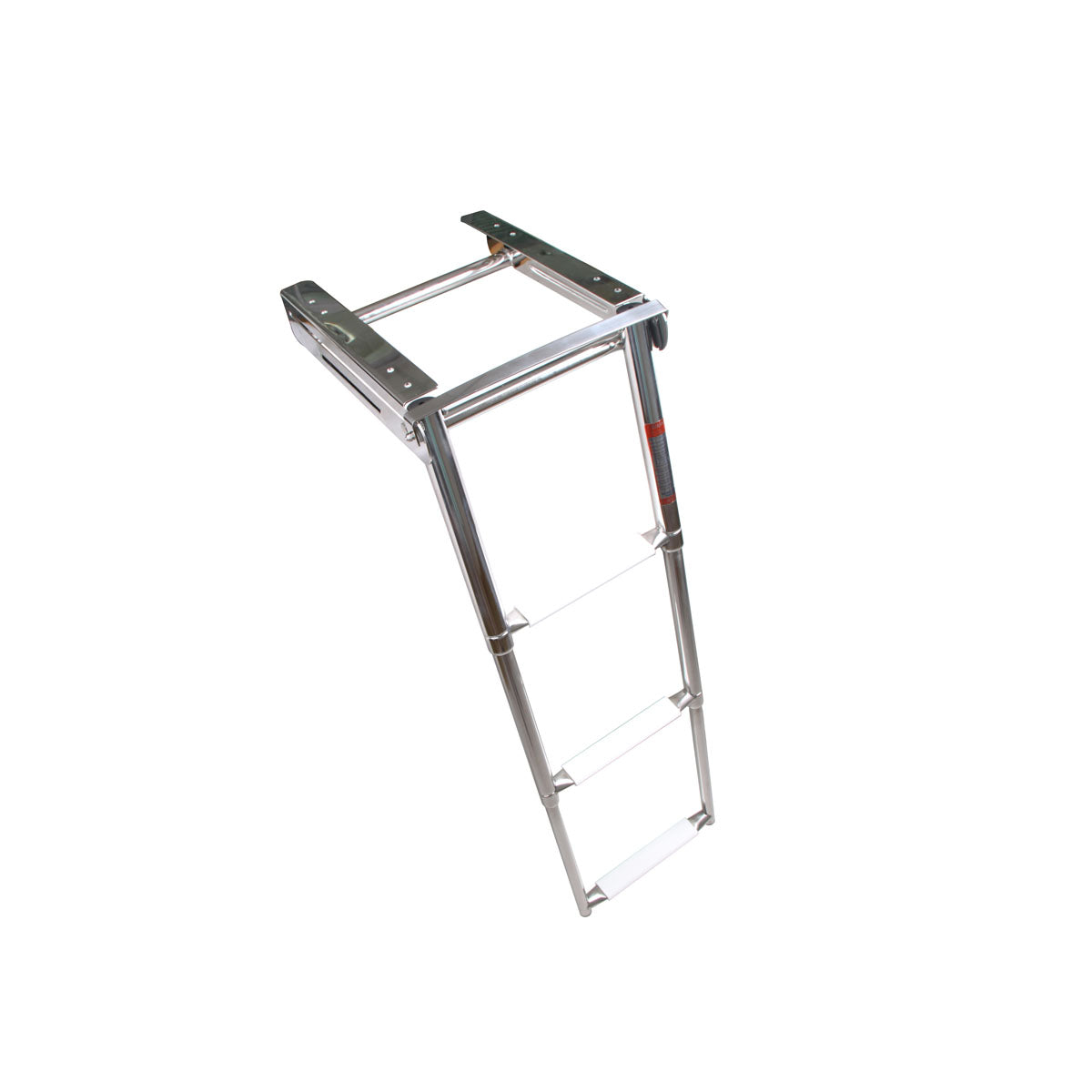 Trem Fully retractable platform ladder with telescopic slide